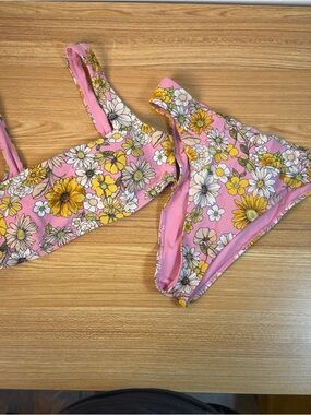 Forever 21 Pink Floral Top